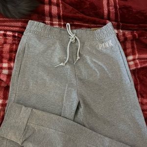 High waist full length campus jogger Pink Active